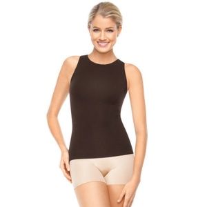 NWT SPANX 982 On Top and In Control Sleeveless Brn